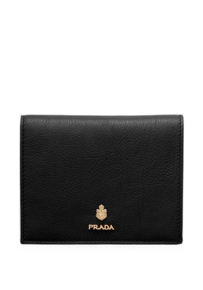 Prada small leather wallet - Black