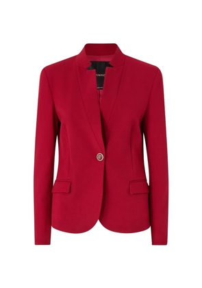 PINKO single-breasted stand-up collar blazer - Red