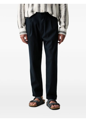 Joop! pleated elasticated-waistband trousers - Blue