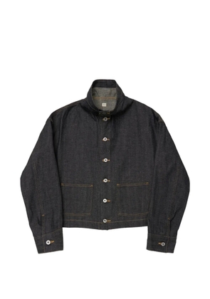 TAIGA TAKAHASHI oversized denim jacket - Blue