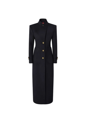PINKO button-fastening single-breasted coat - Blue
