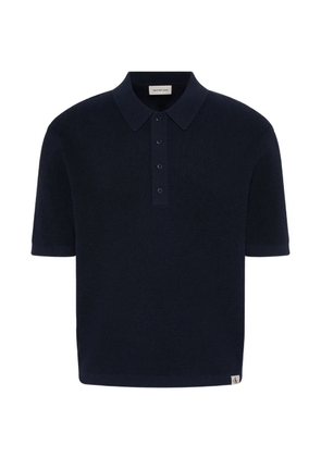 Calvin Klein Jeans ribbed-knit polo shirt - Blue