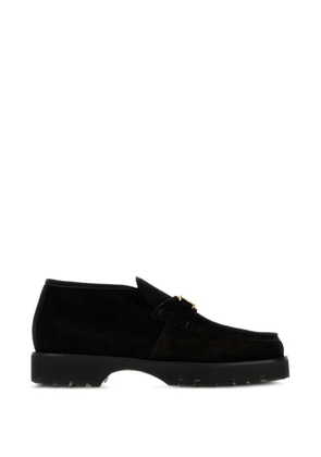 Valentino Garavani Lord Chunky logo-plaque loafers - Black
