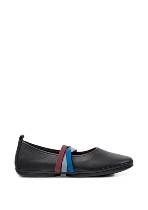 Camper Twins leather ballet flats - Black
