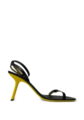 Loewe Pre-Owned Petal ankle-strap sandals - Black