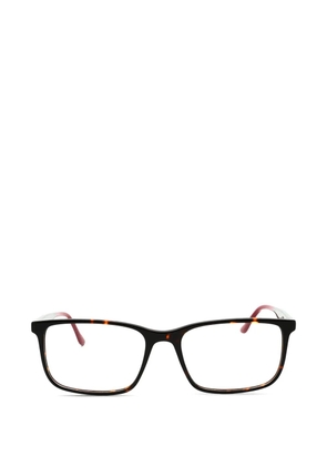 Lacoste rectangle-frame glasses - Brown