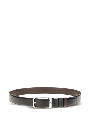Montblanc reversible calf leather belt - Black