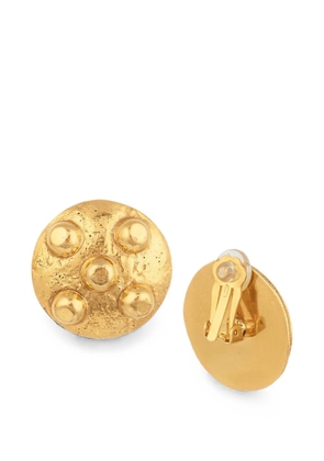 Sylvia Toledano Theodora hammered-effect earrings - Gold