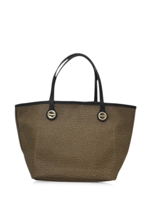 Borbonese small Flight tote bag - Brown