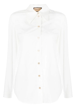 Gucci buttoned-up cotton shirt - White