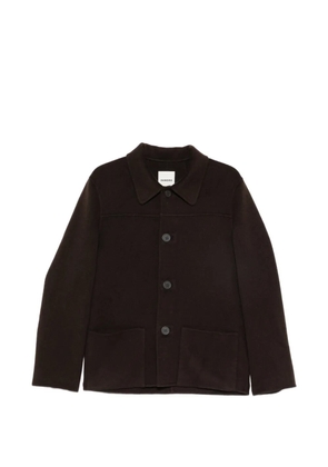 SANDRO button-up jacket - Brown