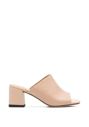 LINDA BAUMANN open-toe block-heel sandals - Neutrals