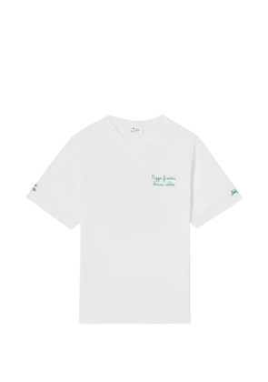 MC2 Saint Barth Portofino embroidered T-shirt - White