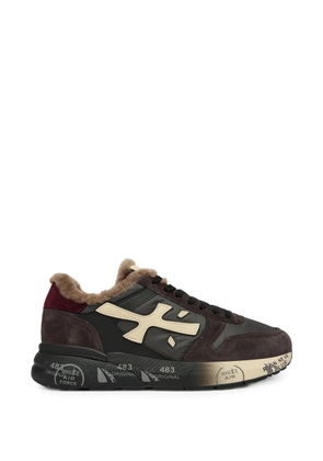 Premiata Mick shearling-lined sneakers - Brown