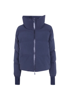 Herno quilted high-neck jacket - Blue