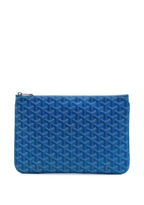 Goyard Pre-Owned 2015 Goyardine Senat MM clutch bag - Blue