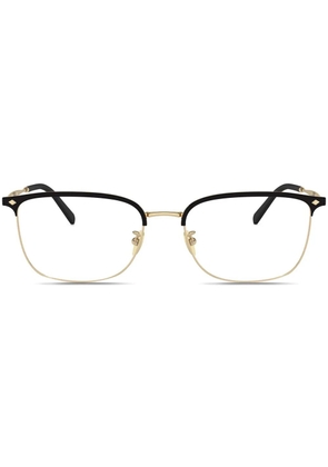 Giorgio Armani square frame glasses - Gold