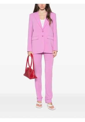 Patrizia Pepe buttoned single-breasted blazer - Pink