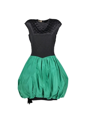 Valentino Pre-Owned balloon-skirt mini dress - Green