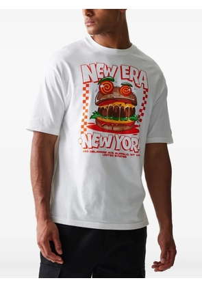 NEW ERA CAP graphic-print T-shirt - White