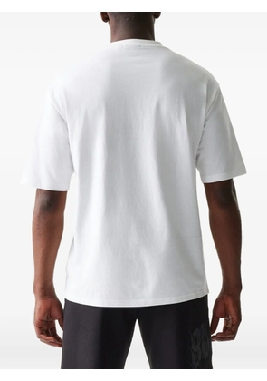 NEW ERA CAP Chicago Bulls NBA logo-print cotton T-shirt - White