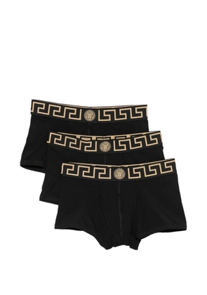 Versace logo-detail boxers (set of three) - Black