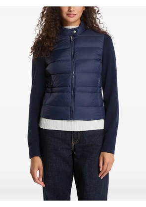 Tommy Hilfiger quilted knit-sleeve jacket - Blue