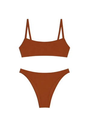 LIDO Undici low-waist bikini - Brown