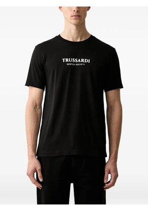Trussardi logo-print short-sleeve T-shirt - Black