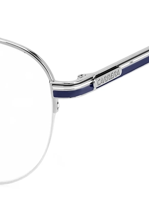 Carrera double-bridge pilot-frame glasses - Silver