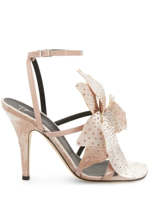 Giuseppe Zanotti Florant floral-motif sandals - Pink