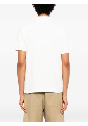 Kenzo logo-embroidered polo shirt - White