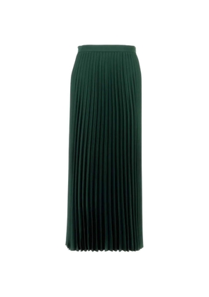 Weekend Max Mara Nicchia pleated midi skirt - Green