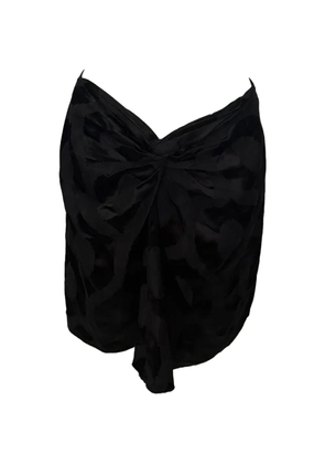 Isabel Marant Vintage Sophy jacquard black skirt