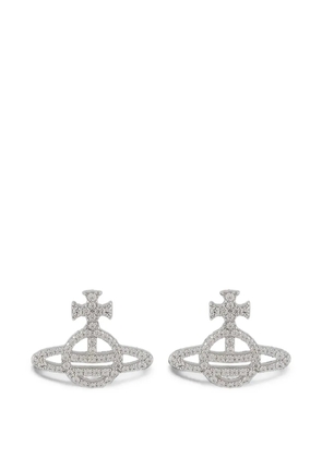 Vivienne Westwood Calliope crystal-embellished earrings - Silver