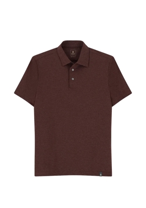 Boggi Milano polo in piqué cotton blend B Tech - Red