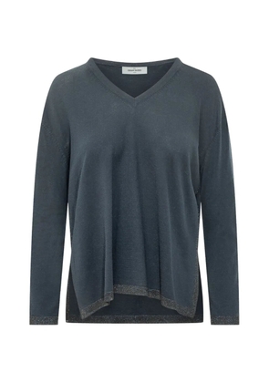 Gran Sasso V-neck sweater - Blue
