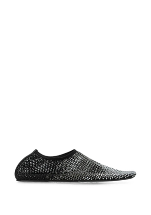 Christopher Esber Minette crystal-embellished ballet flats - Black
