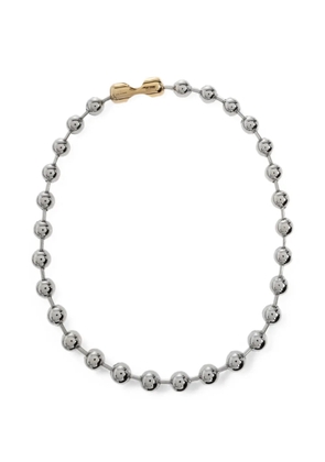 MM6 Maison Margiela ball-chain necklace - Silver