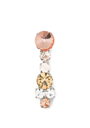Forte Forte crystal-embellished drop earrings - Silver