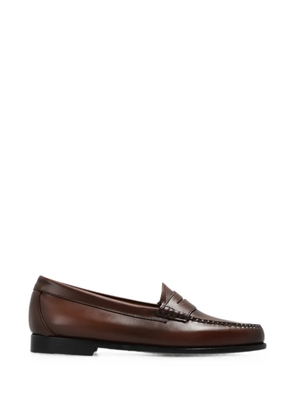 G.H.Bass Weejun leather ballet flats - Brown
