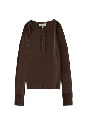Studio Nicholson Roane polo shirt - Brown
