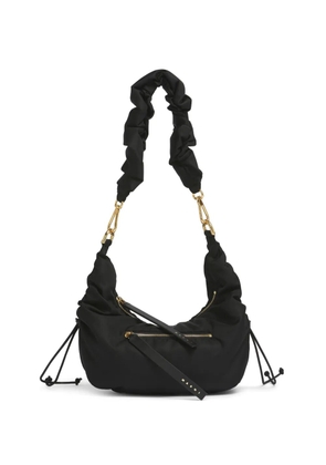 Marni smocked drawstring shoulder bag - Black
