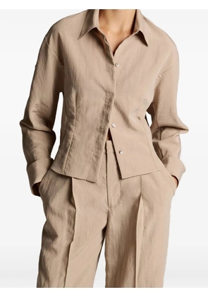 Vince blouson-back shirt - Neutrals