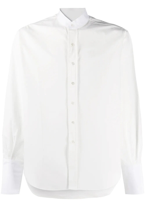 Maison Margiela mandarin collar shirt - White