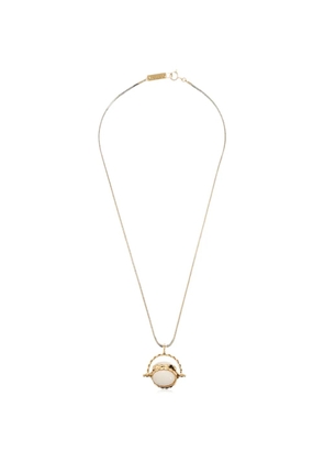 ISABEL MARANT pendant-detail snake-chain necklace - Gold