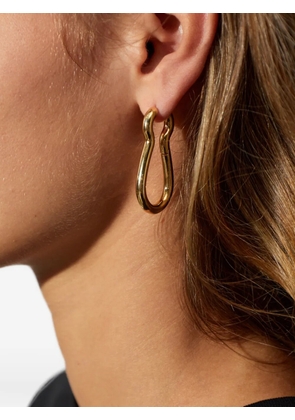 Marni sculptural drop earrings - Gold