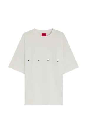 HUGO graphic-print logo-print T-shirt - White