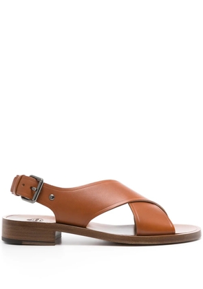Church's leather flat sandals - Brown