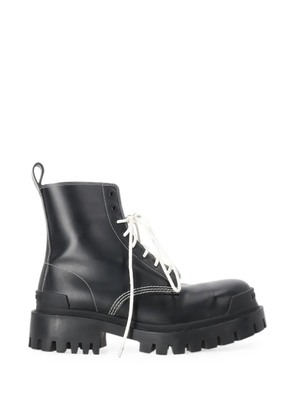 Balenciaga Pre-Owned 2020s Strike lace-up ankle boots - Black